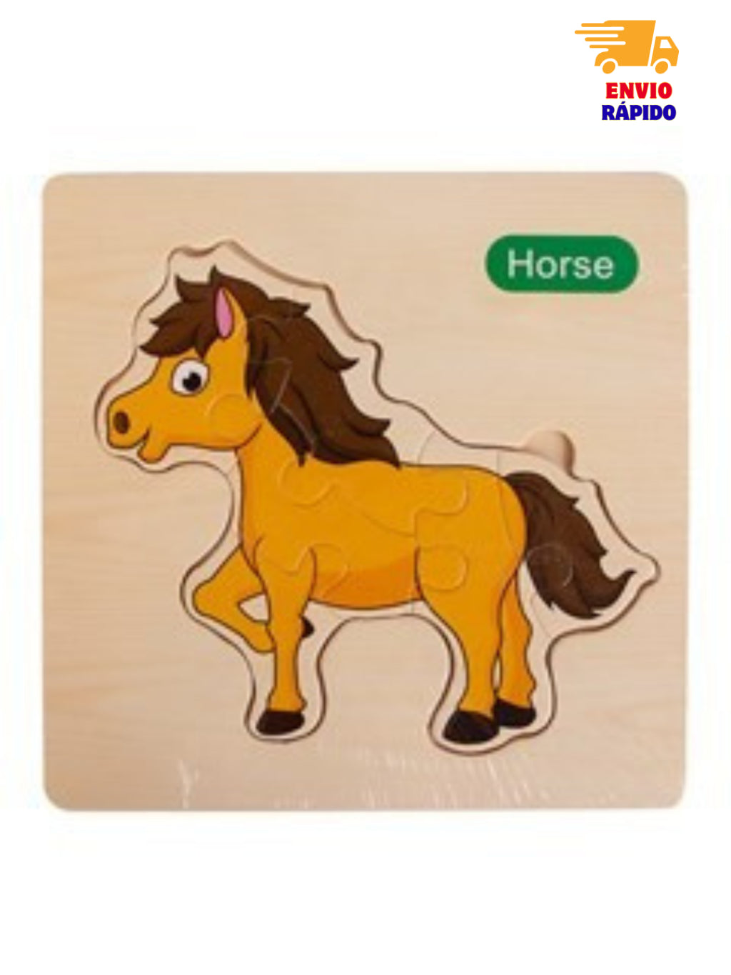 Kit 5/3/7 Quebra-Cabeças 3D Animais Sortidos – Jogo Educativo Infantil em MDF Meninos e Meninas