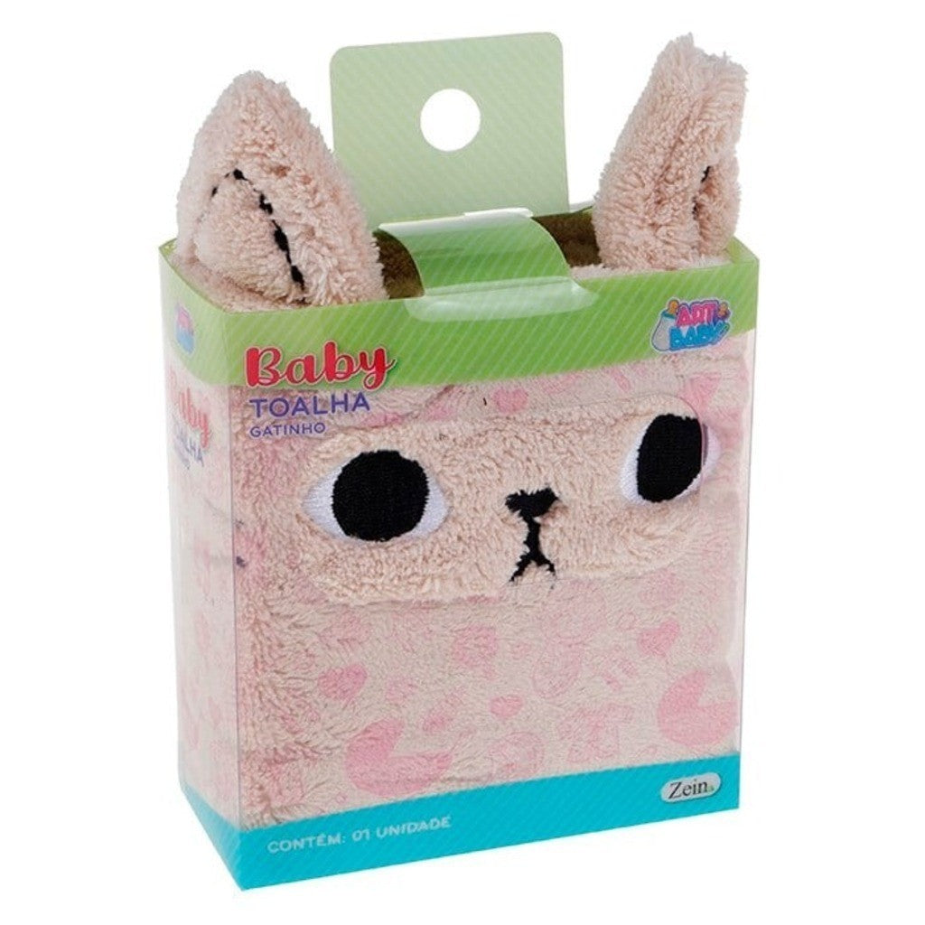 Toalhinhas Infantis Super Macias – Panda Gato Coala - Toque Aveludado e Confortável