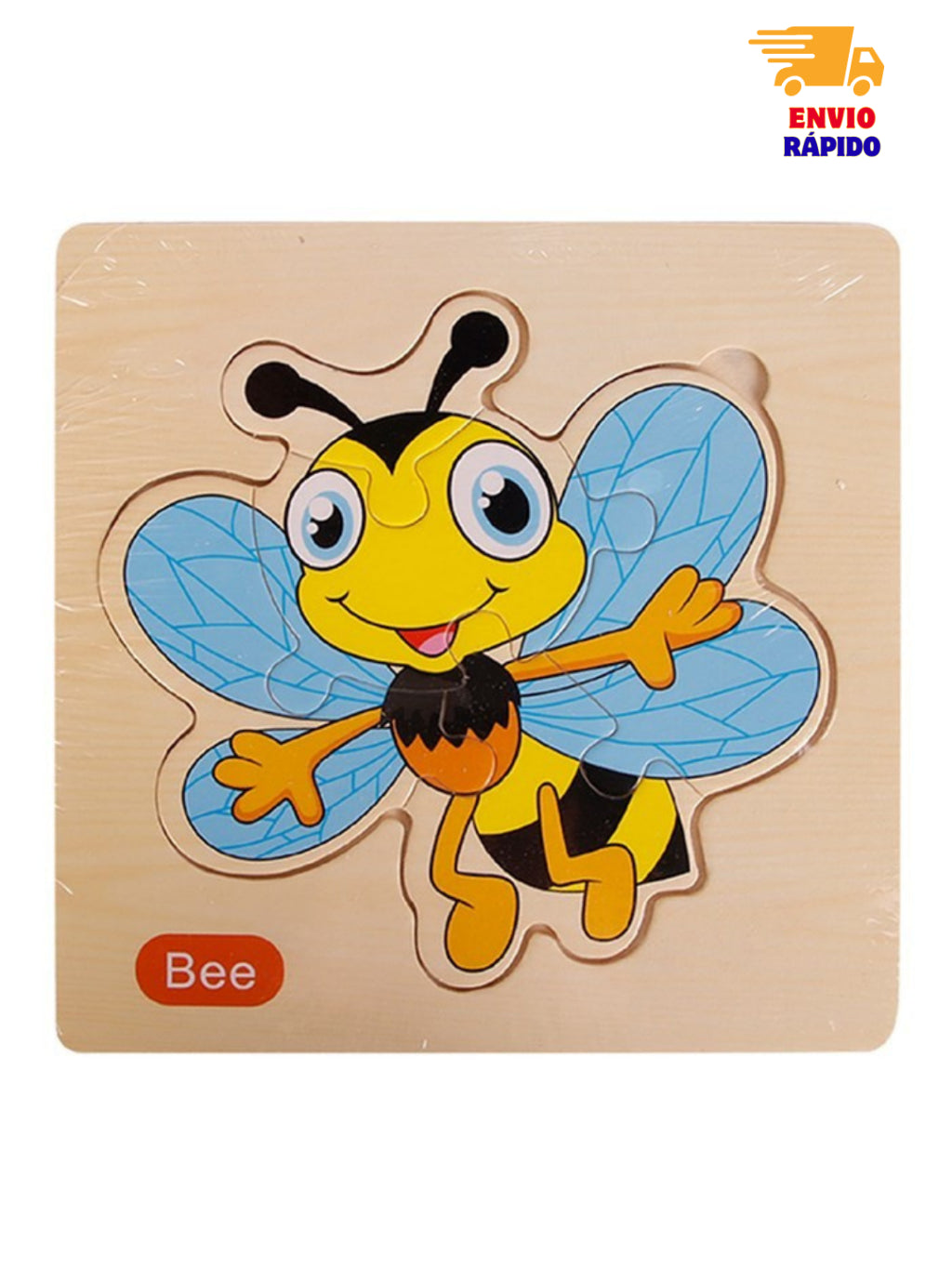 Kit 5/3/7 Quebra-Cabeças 3D Animais Sortidos – Jogo Educativo Infantil em MDF Meninos e Meninas