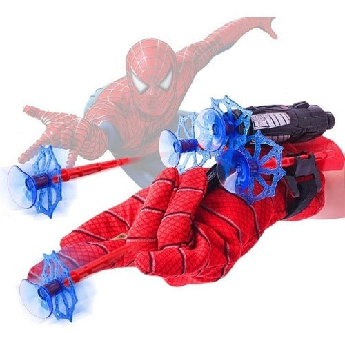 Lançador de Teia do Homem-Aranha – Luva Infantil + Dardos Brinquedo e Acessórios para Meninos