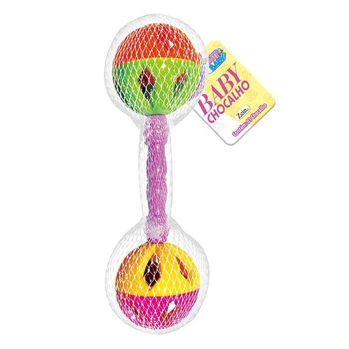 Kit 6 peças Mordedor para Bebe Sensorial Macio com Chocalho Mordedor Silicone Baby Seguro