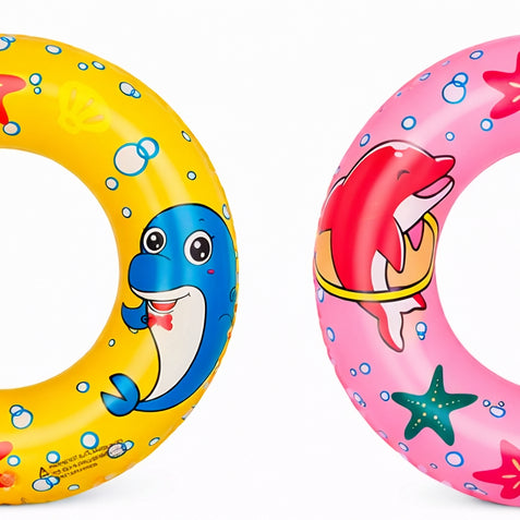 Bóias Infantil Infláveis Para Piscina Praia Verão Circular Infanfil  44cm