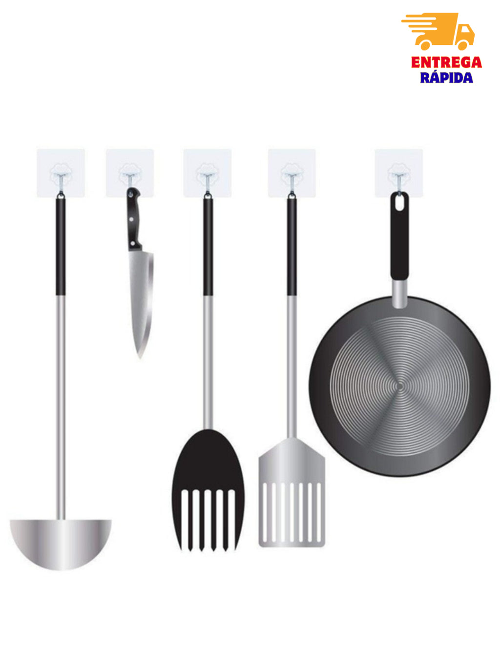 Ganchos Adesivos Parede Multi Funcional Autocolante Casa Cozinha Quarto Geral