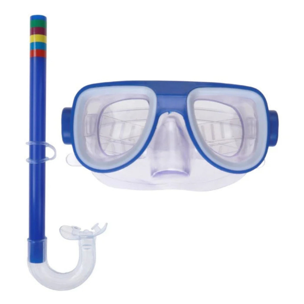 Óculos de Natação Infantil Ajustável – Máscara + Snorkel e Mergulho para Meninos e Meninas