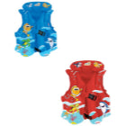 Kit 20 Coletes Infláveis Estampados Boia Infantil  4 Cores Brinquedo Piscina Praia Lago