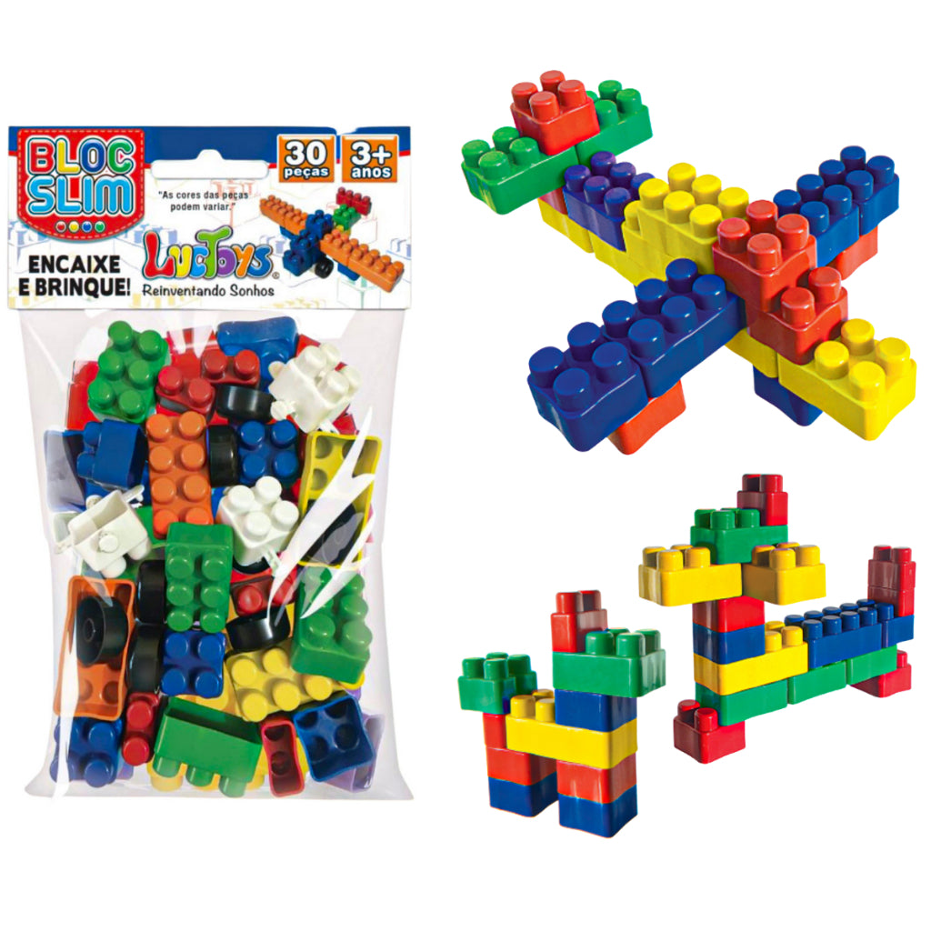 Kit Blocos de Montar  150 Peças Educativo Infantil – Criatividade e Aprendizado