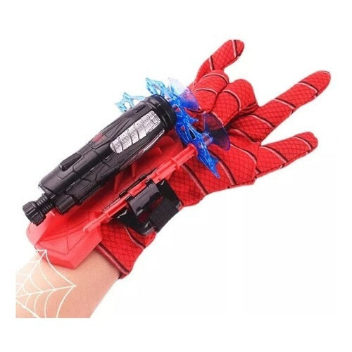 Lançador de Teia do Homem-Aranha – Luva Infantil + Dardos Brinquedo e Acessórios para Meninos