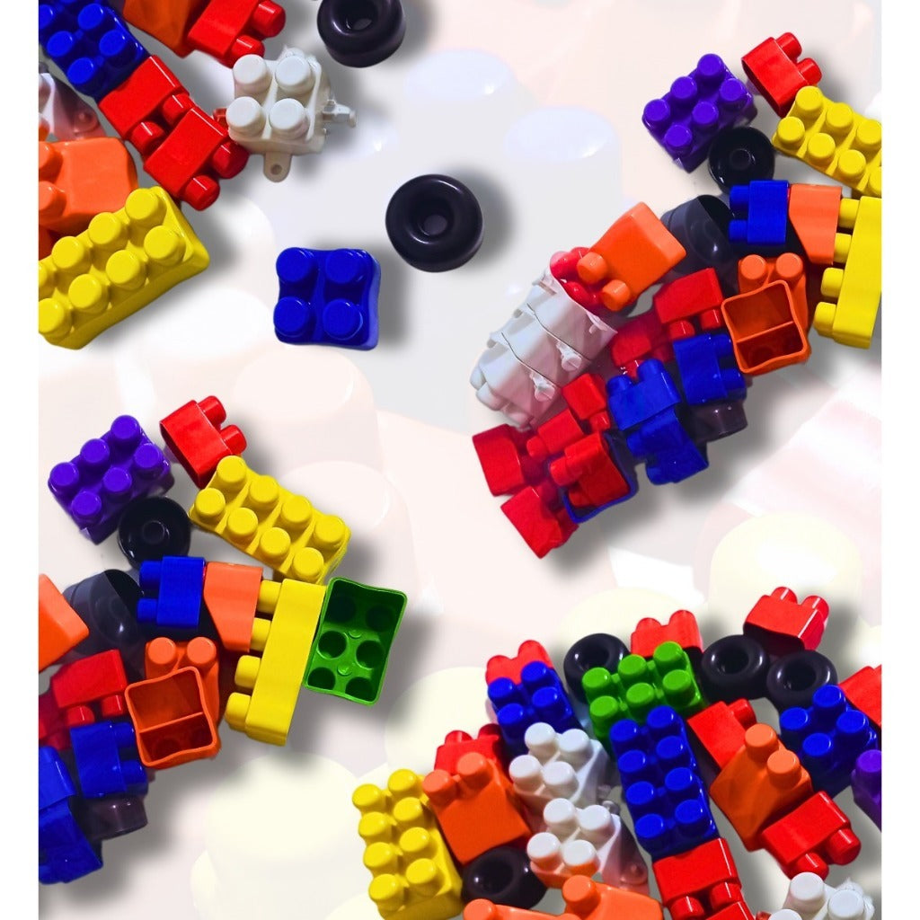 Kit Blocos de Montar  150 Peças Educativo Infantil – Criatividade e Aprendizado