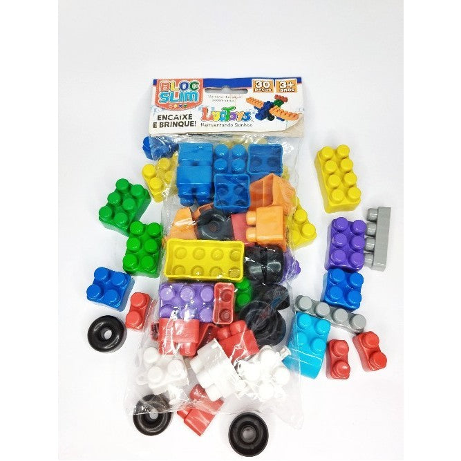 Kit Blocos de Montar  150 Peças Educativo Infantil – Criatividade e Aprendizado