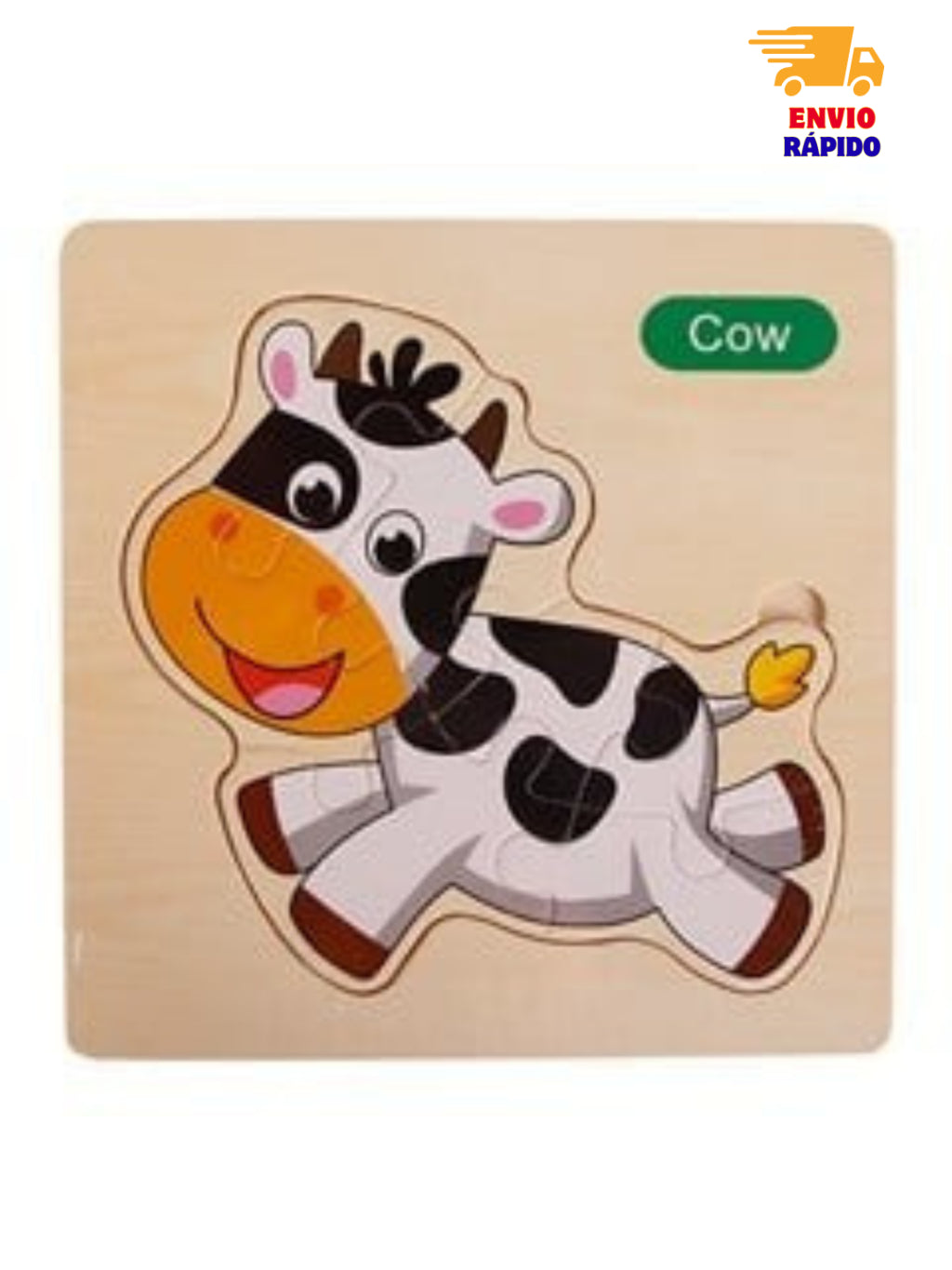 Kit 5/3/7 Quebra-Cabeças 3D Animais Sortidos – Jogo Educativo Infantil em MDF Meninos e Meninas