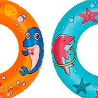 Bóias Infantil Infláveis Para Piscina Praia Verão Circular Infanfil  44cm